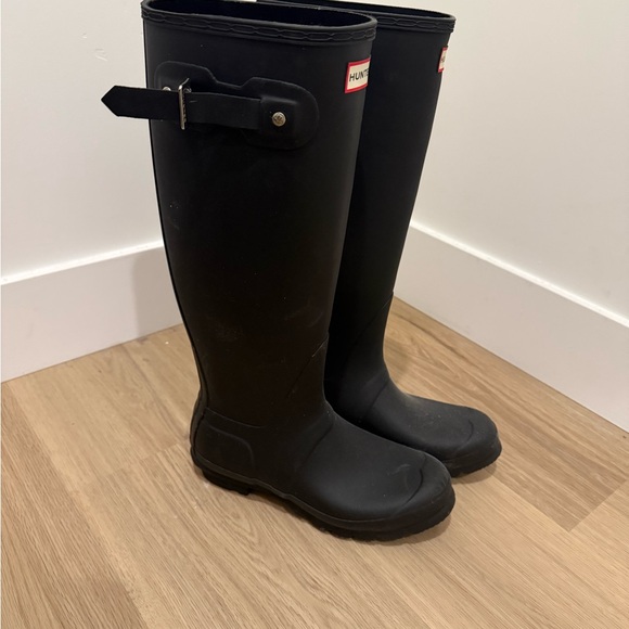 Hunter Shoes - Hunter Classic Black Waterproof Boots